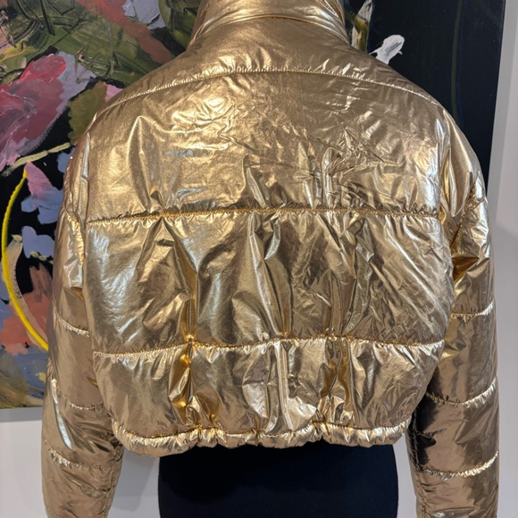Metallic Gold Jacket - Picture 2 of 5